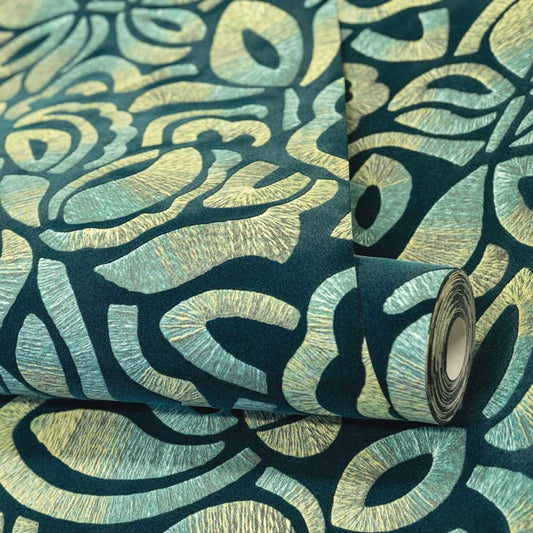 Lana Pepper Wallpaper - Green Pepper - Hohenberger - 81337 - Premier Wallcovering