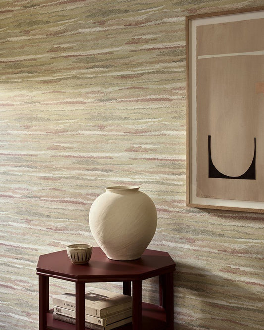 Lanata Wallpaper - Slate/Taupe - J8013 - 01 - Jane Churchill - Premier Wallcovering