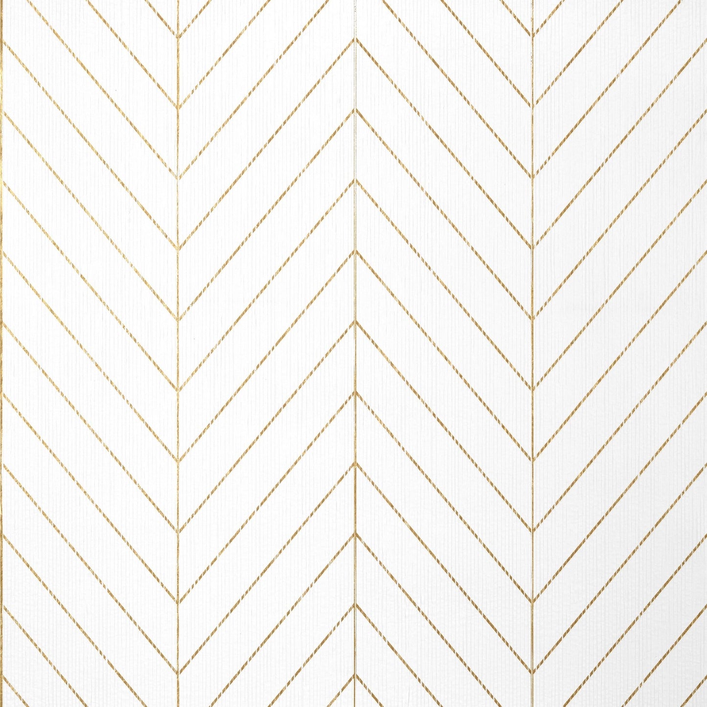 Land Bridge Wallpaper - White & Metallic Gold - Thibaut - T41005 - Premier Wallcovering