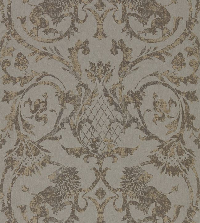 Landseer Wallpaper - Antique Bronze - ZPHA312613 - Zoffany - Premier Wallcovering