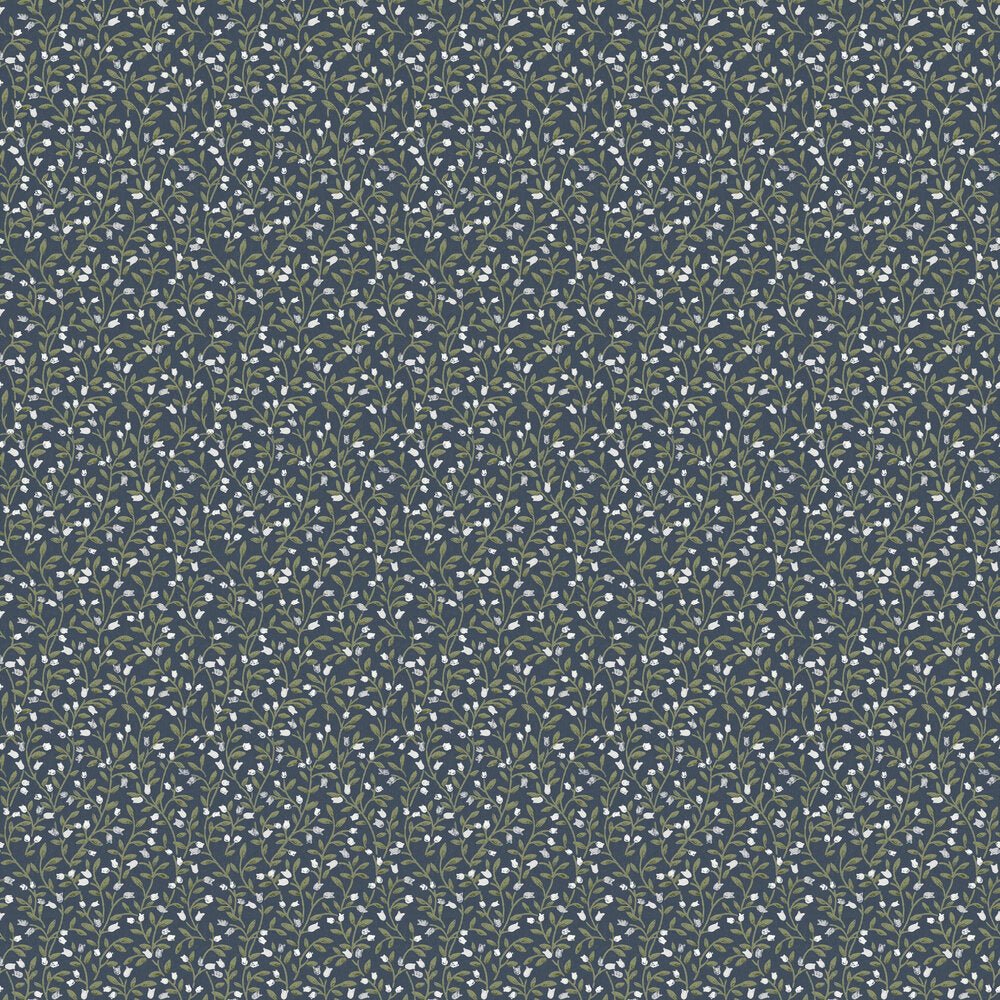 Langham Wallpaper - Dusk Indigo - Timothy Wilman - TW2535 - Premier Wallcovering
