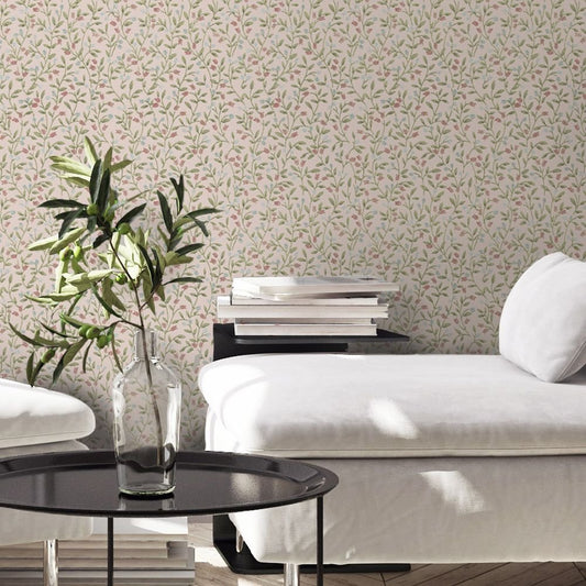 Langham Wallpaper - Ballet Slipper - Timothy Wilman - TW2534 - Premier Wallcovering