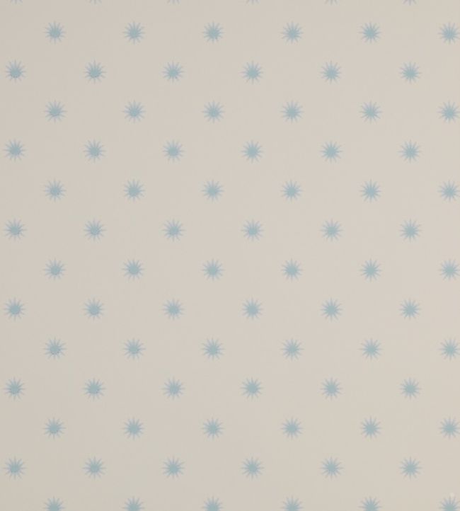 Larissa Wallpaper - Blue/Cream - Colefax & Fowler - 07131/07 - Premier Wallcovering
