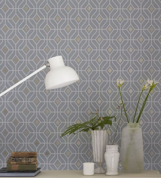 Laterza Wallpaper - Linen - PDG1026/01 - Designers Guild - Premier Wallcovering