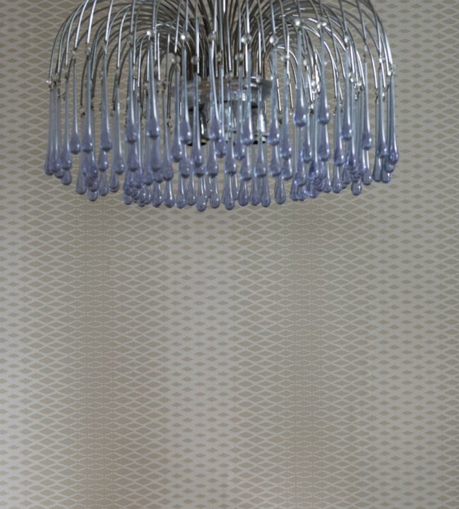 Lattice Wallpaper - White - 3502 - Farrow & Ball - Premier Wallcovering