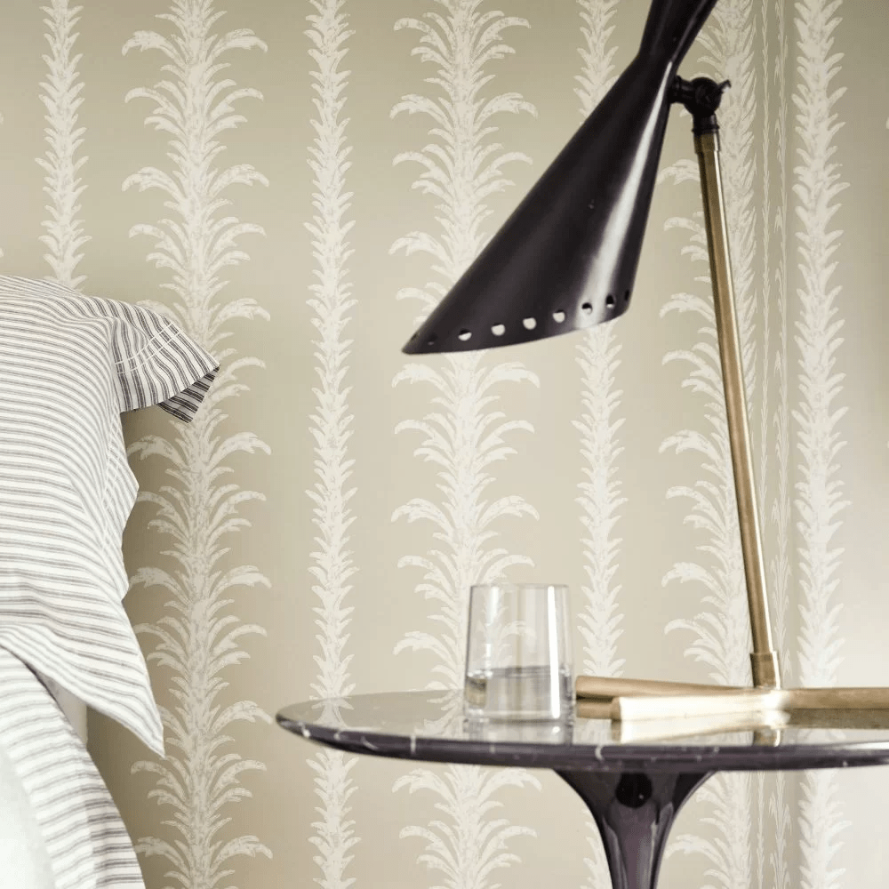 Lauderdale Wallpaper - Stone - Little Greene - 0256LASTONE - Premier Wallcovering
