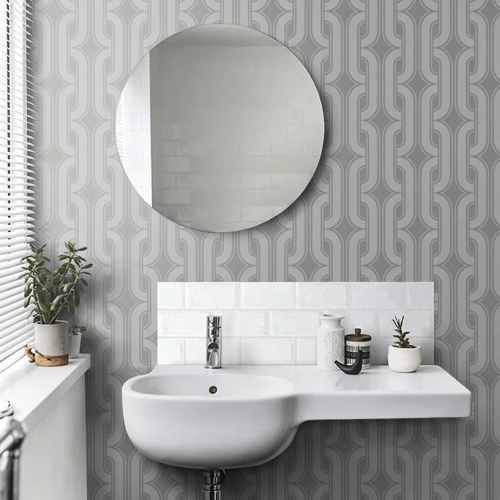 Lavaliers Wallpaper - Viridian - Little Greene - 0288LAVIRID - Premier Wallcovering