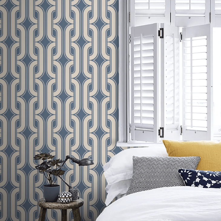 Lavaliers Wallpaper - Low Wave - Little Greene - 0288LALOWWA - Premier Wallcovering