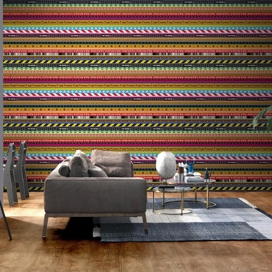 Layers Wallpaper - Multicolored - NLXL - RHU - 01 - Premier Wallcovering