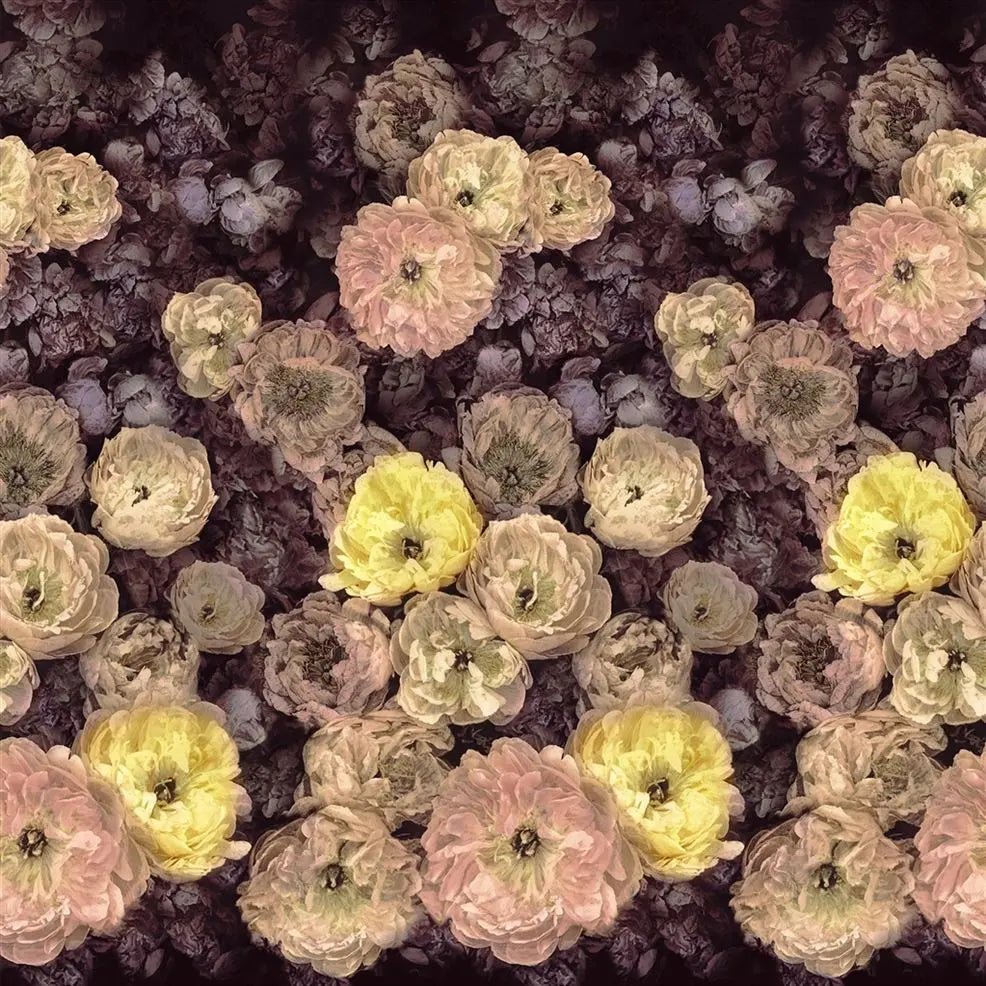 Le Poeme De Fleurs Wallpaper - Rosewood - PDG1107/01 - Designers Guild - Premier Wallcovering