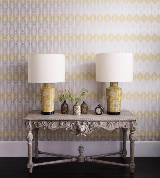 Leaf Fall Wallpaper - Multi - Osborne & Little - W6591-07 - Premier Wallcovering