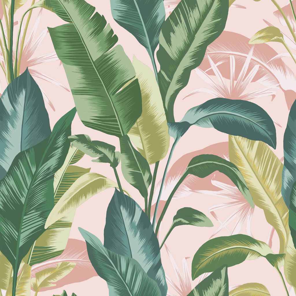 Leaf It Out Wallpaper - Sunrise - Envy - 118722 - Premier Wallcovering