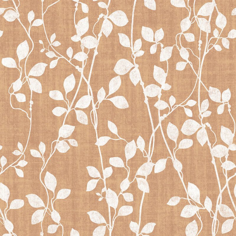 Leaf Trail Wallpaper - Bronze - SK Filson - DE41818 - Premier Wallcovering