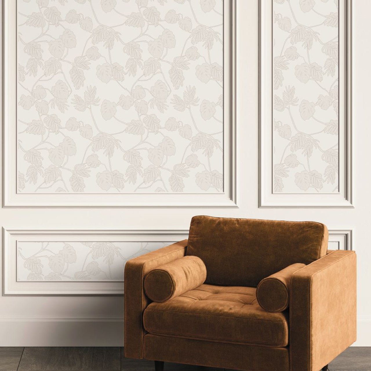 Leafit Eden Wallpaper - Cream - Ted Baker - 13078 - Premier Wallcovering