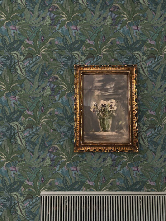 Leaforia Wallpaper - Verde - Timorous Beasties - JNGL/LFRA/SMM/01 - Premier Wallcovering