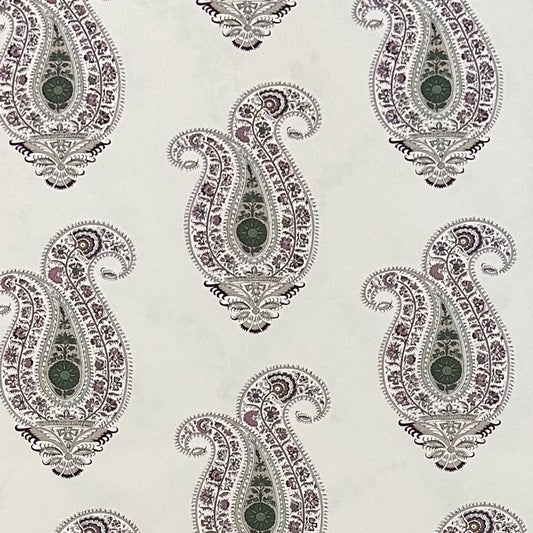 Leela II Wallpaper - Amethyst Jade - Borderline - 5143B - Premier Wallcovering