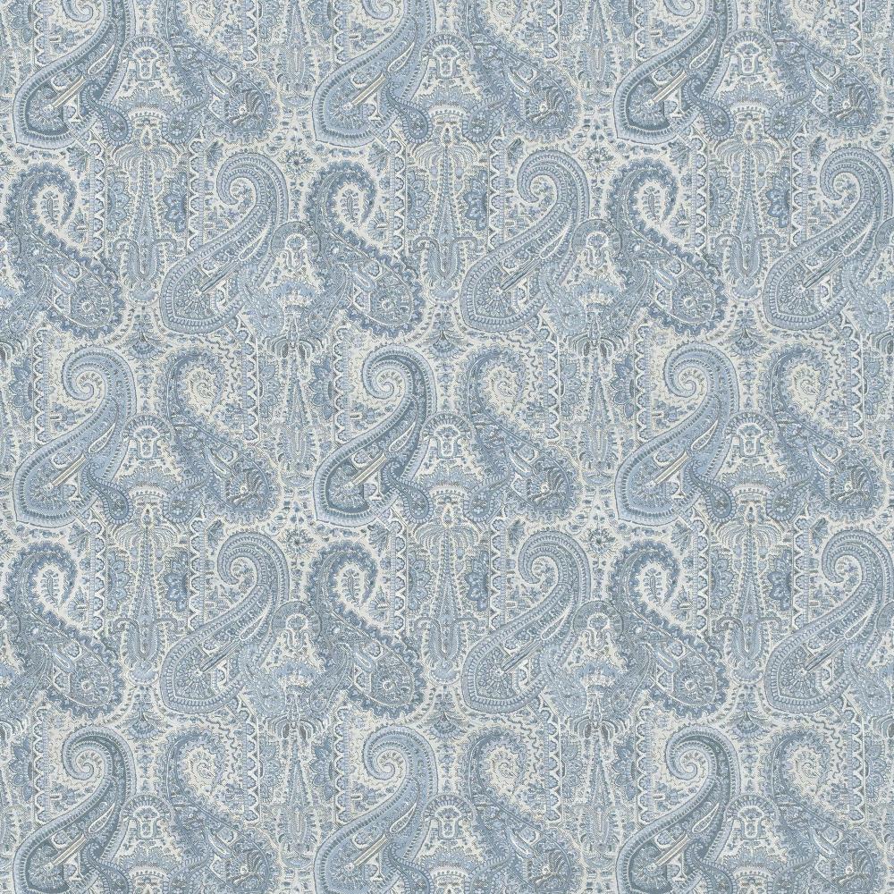 Leighton Wallpaper - Blue - Blithfield - 696-01 - Premier Wallcovering