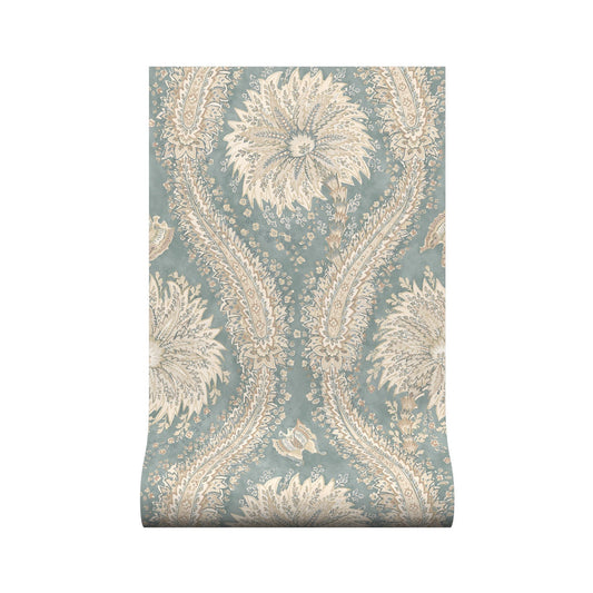 Leilani Wallpaper - Chambray - Warner House - Premier Wallcovering