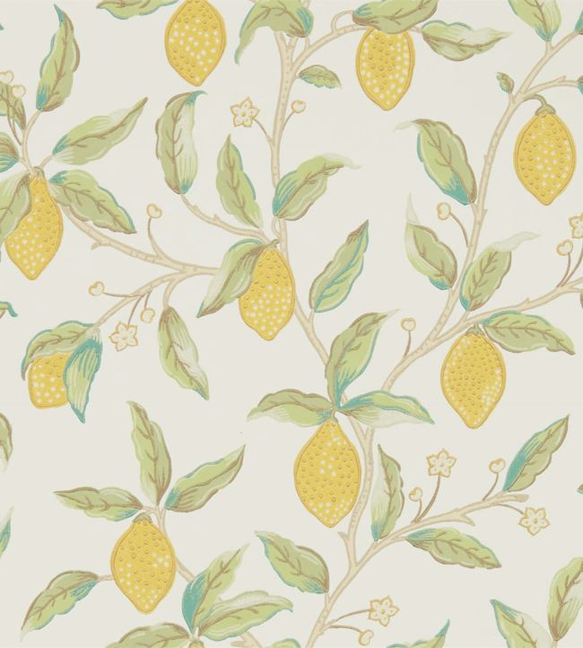 Lemon Tree Wallpaper - Bay Leaf - 216672 - Morris & Co - Premier Wallcovering