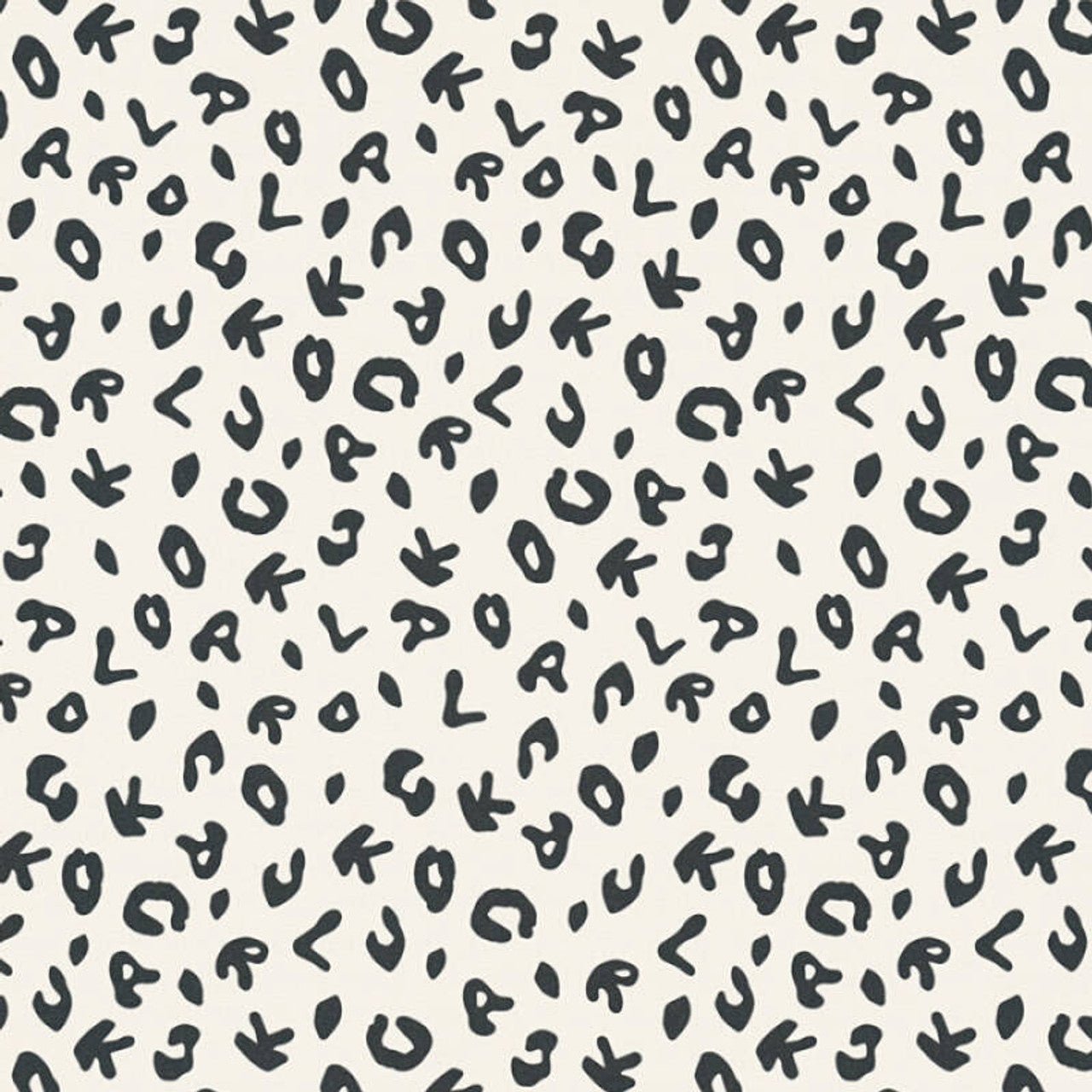Leopard Wallpaper - Black and White - A S Creation - Karl Lagerfield - 37856 - 2 - Premier Wallcovering