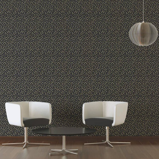 Leopard Wallpaper - Black - A S Creation - Karl Lagerfield - 37856 - 4 - Premier Wallcovering