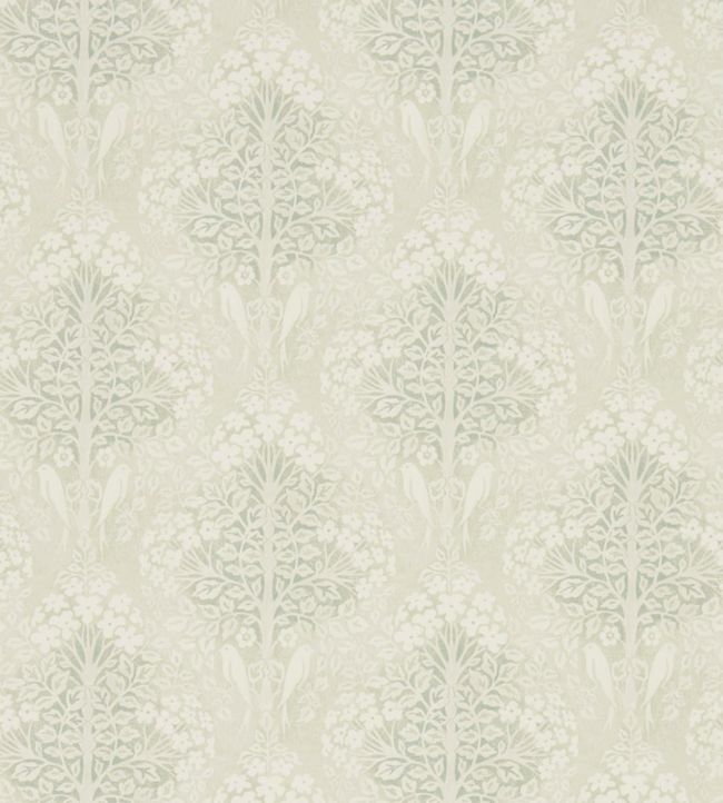 Lerena Wallpaper - Ivory - DDAM216397 - Sanderson - Premier Wallcovering