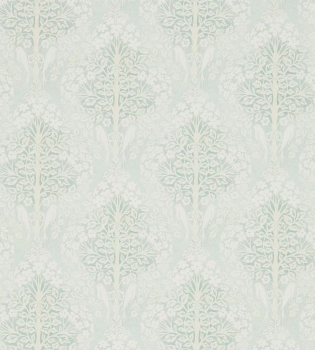 Lerena Wallpaper - Ivory - DDAM216397 - Sanderson - Premier Wallcovering