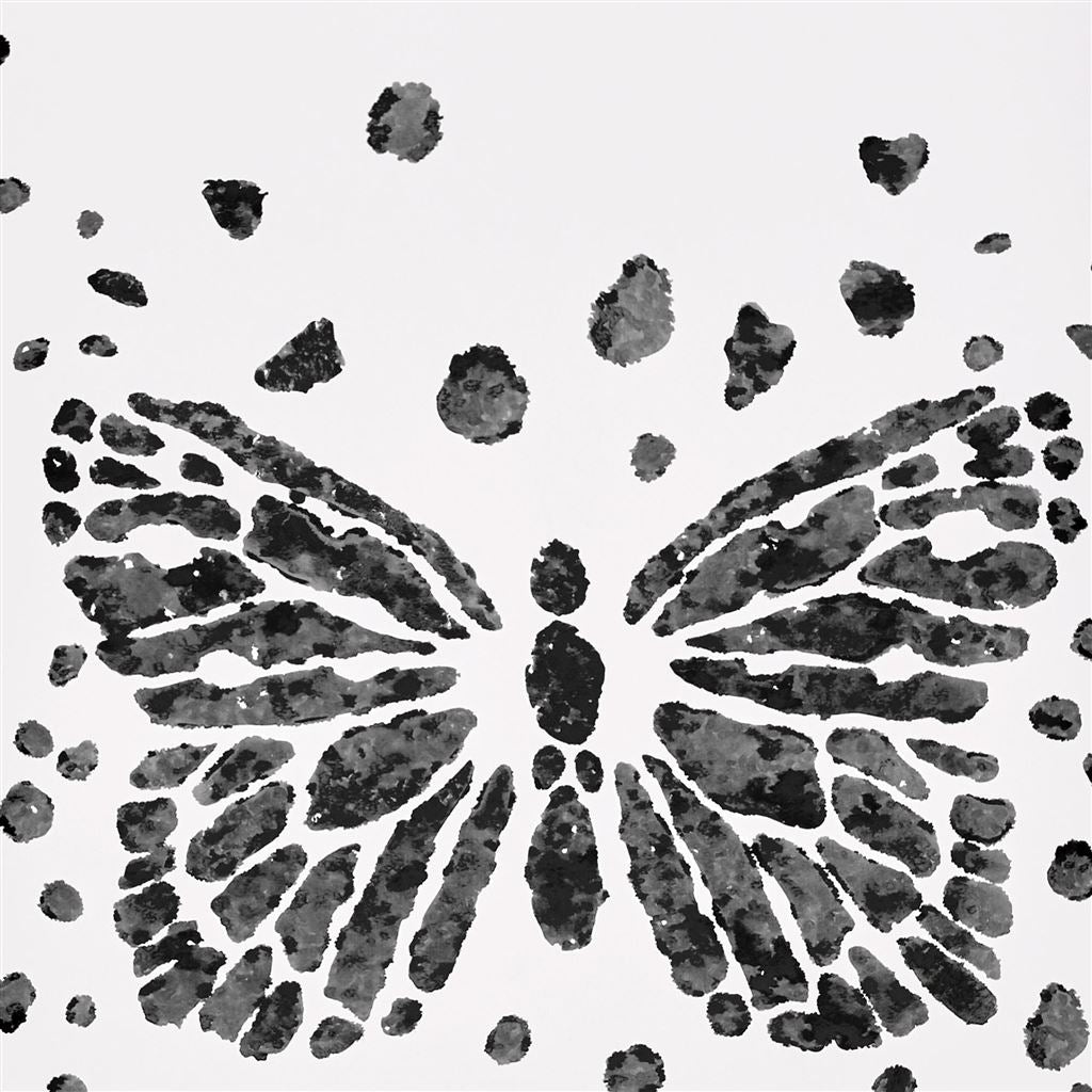 Les Messagers Wallpaper - Carbone - Christian Lacroix - PCL7026/04 - Premier Wallcovering