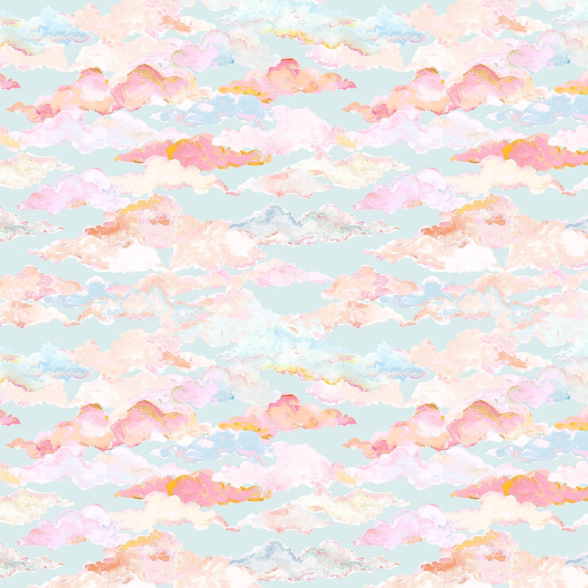 Les Nuages Wallpaper - Rosé - Fraiche - WP13001 - Premier Wallcovering