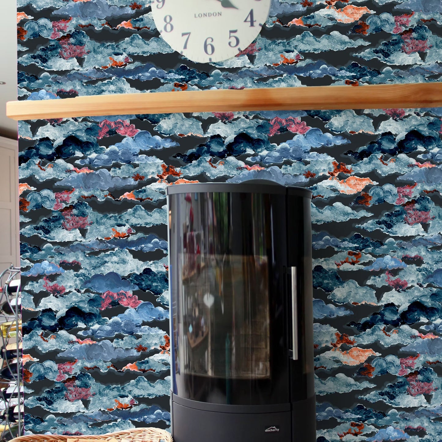 Les Nuages Wallpaper - Tempest - Fraiche - WP13002 - Premier Wallcovering