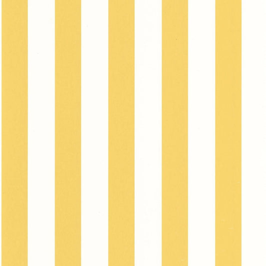 Les Rayures Olympe Wallpaper - Citron - Casadeco - 87432043 - Premier Wallcovering