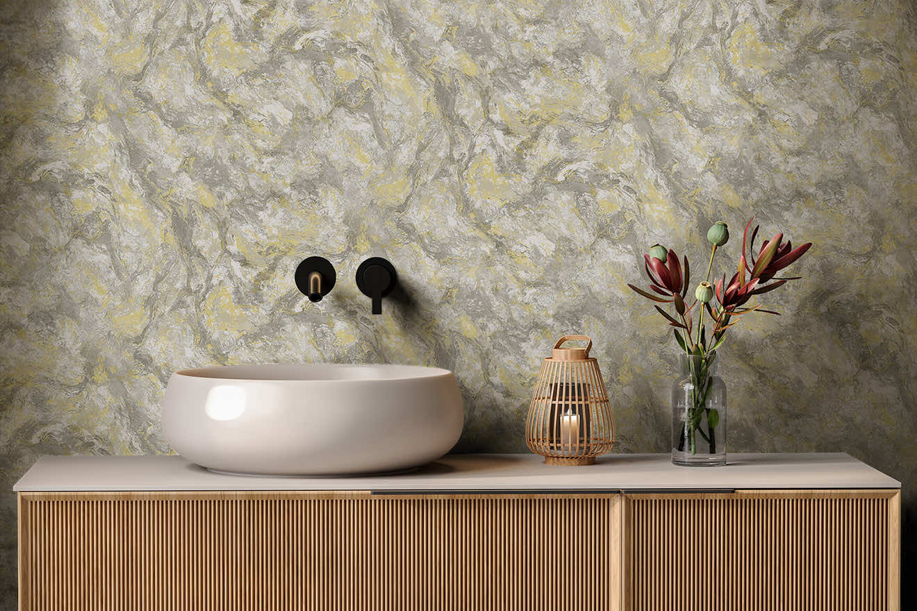 Levanto Marble Wallpaper - Cream - Holden Décor - 36290 - Premier Wallcovering