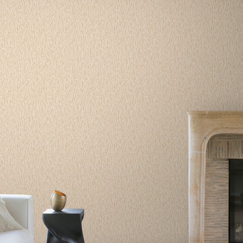 Level One Small Stripes Wallpaper - Beige/Brown - SK Filson - LV1003 - Premier Wallcovering