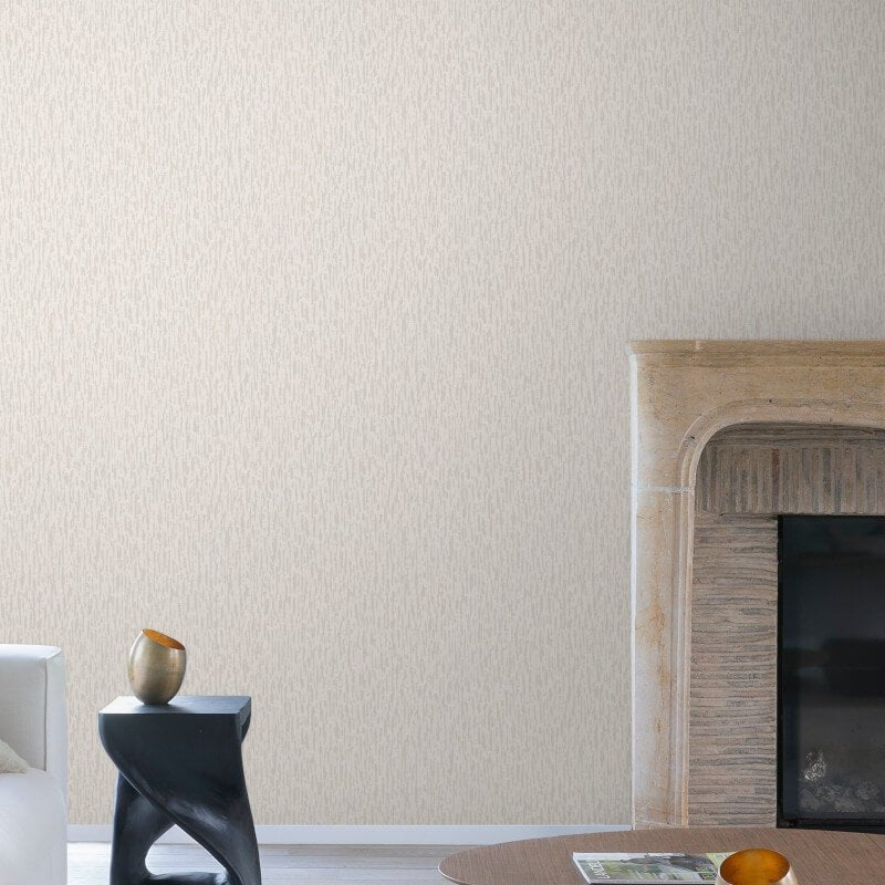 Level One Small Stripes Wallpaper - Silver - SK Filson - LV1001 - Premier Wallcovering