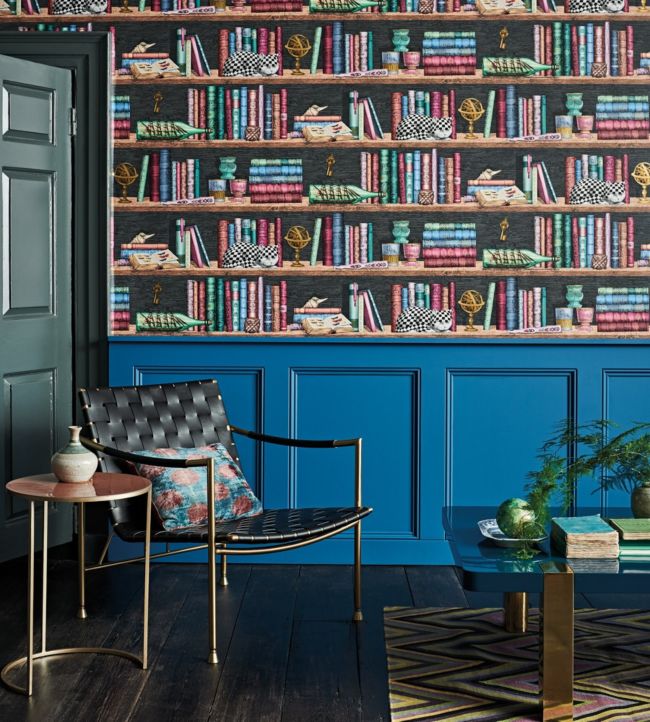 Libreria Wallpaper - Rich Multi - 114/13025 - Cole & Son - Premier Wallcovering