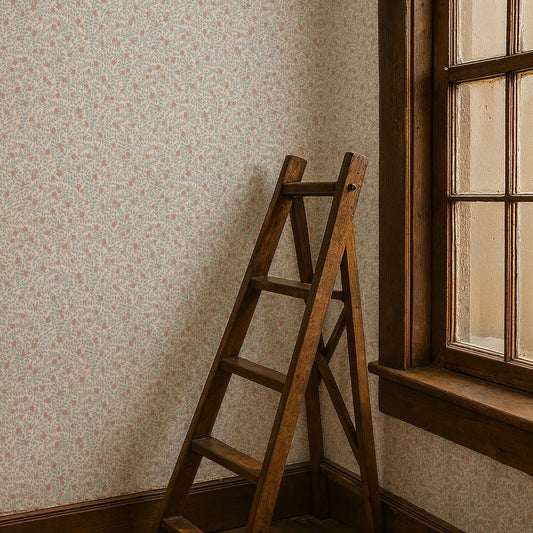 Lief Wallpaper - Blue - Summer Gray - Premier Wallcovering