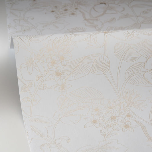 Lightness Wallpaper - Blanc - Caselio - 106600026 - Premier Wallcovering