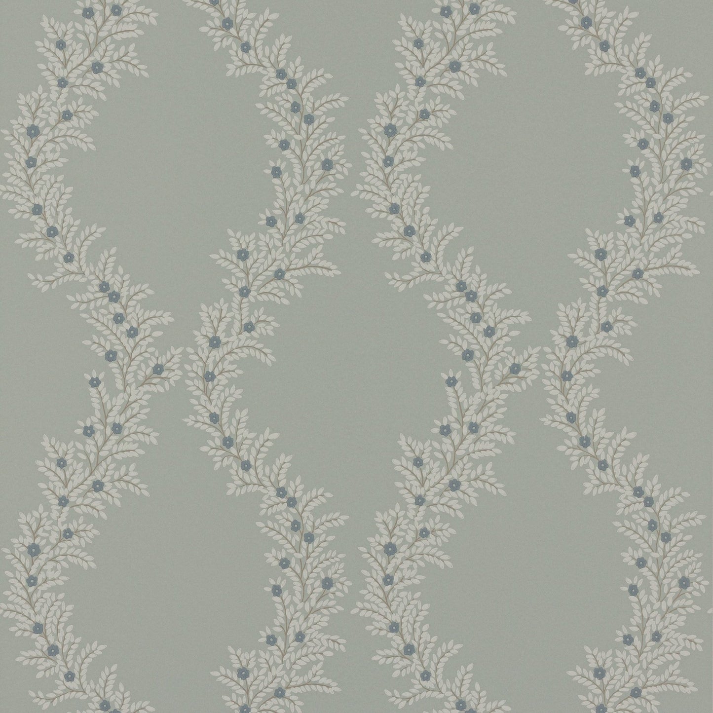 Liliana Wallpaper - Old Blue - Colefax & Fowler - W7019 - 04 - Premier Wallcovering