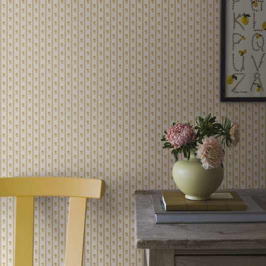 Lilla Lyckan Wallpaper - Yellow - Boråstapeter - 6953 - Premier Wallcovering