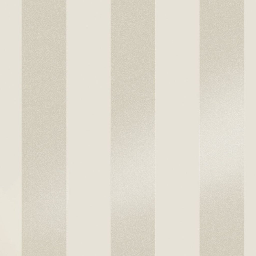 Lille Pearlescent Stripe Wallpaper - Linen - Laura Ashley - 113337 - Premier Wallcovering