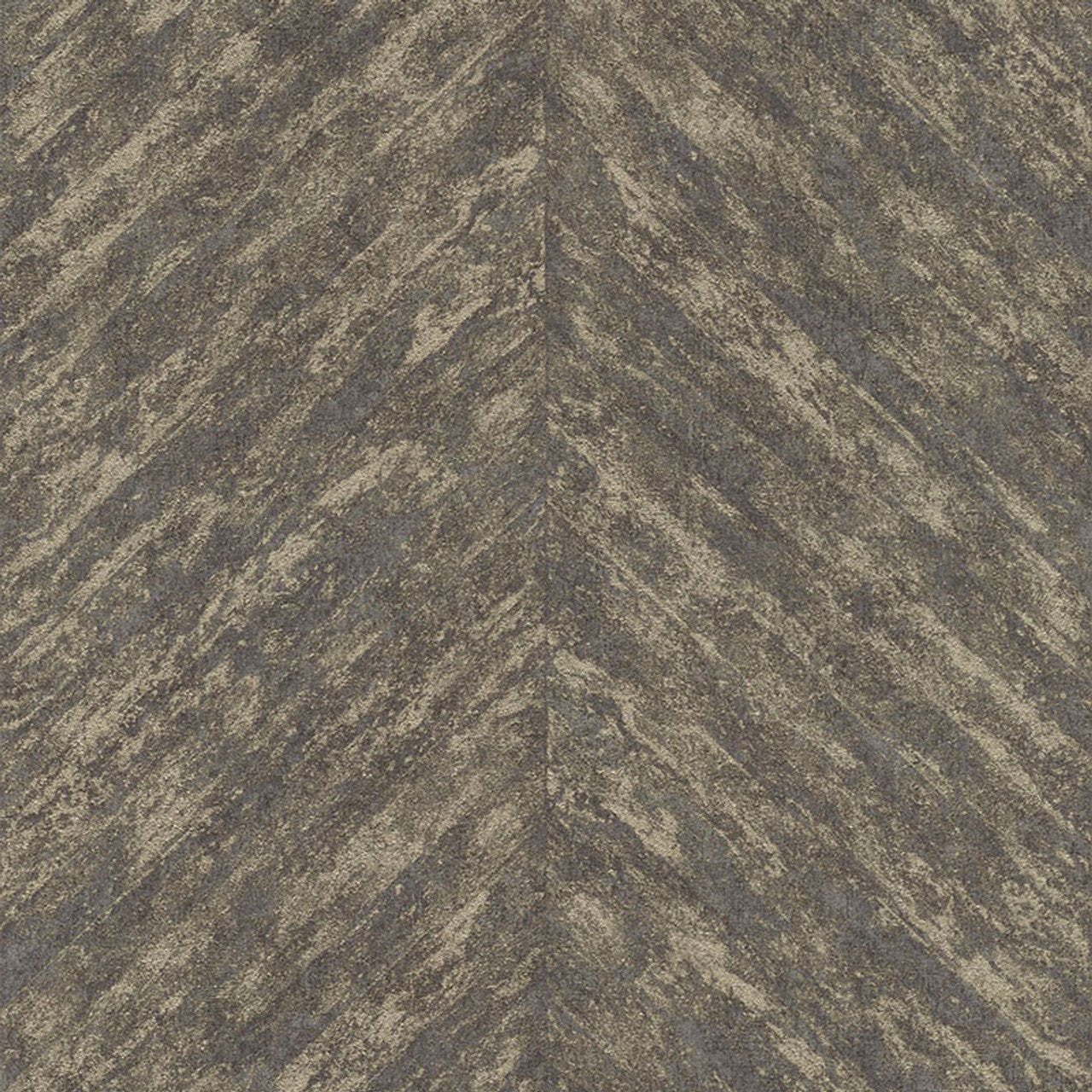 Linares Chevron Wallpaper - Brown - Rasch - 617559 - Premier Wallcovering