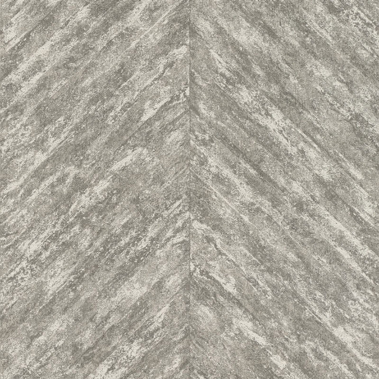 Linares Chevron Wallpaper - Grey & Taupe - Rasch - 617528 - Premier Wallcovering