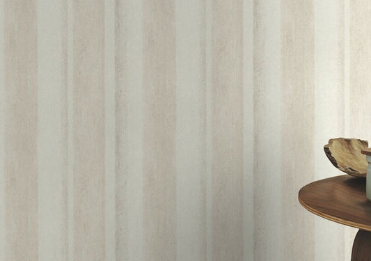 Linares Stripe Wallpaper - Cream & Beige - Rasch - 617757 - Premier Wallcovering