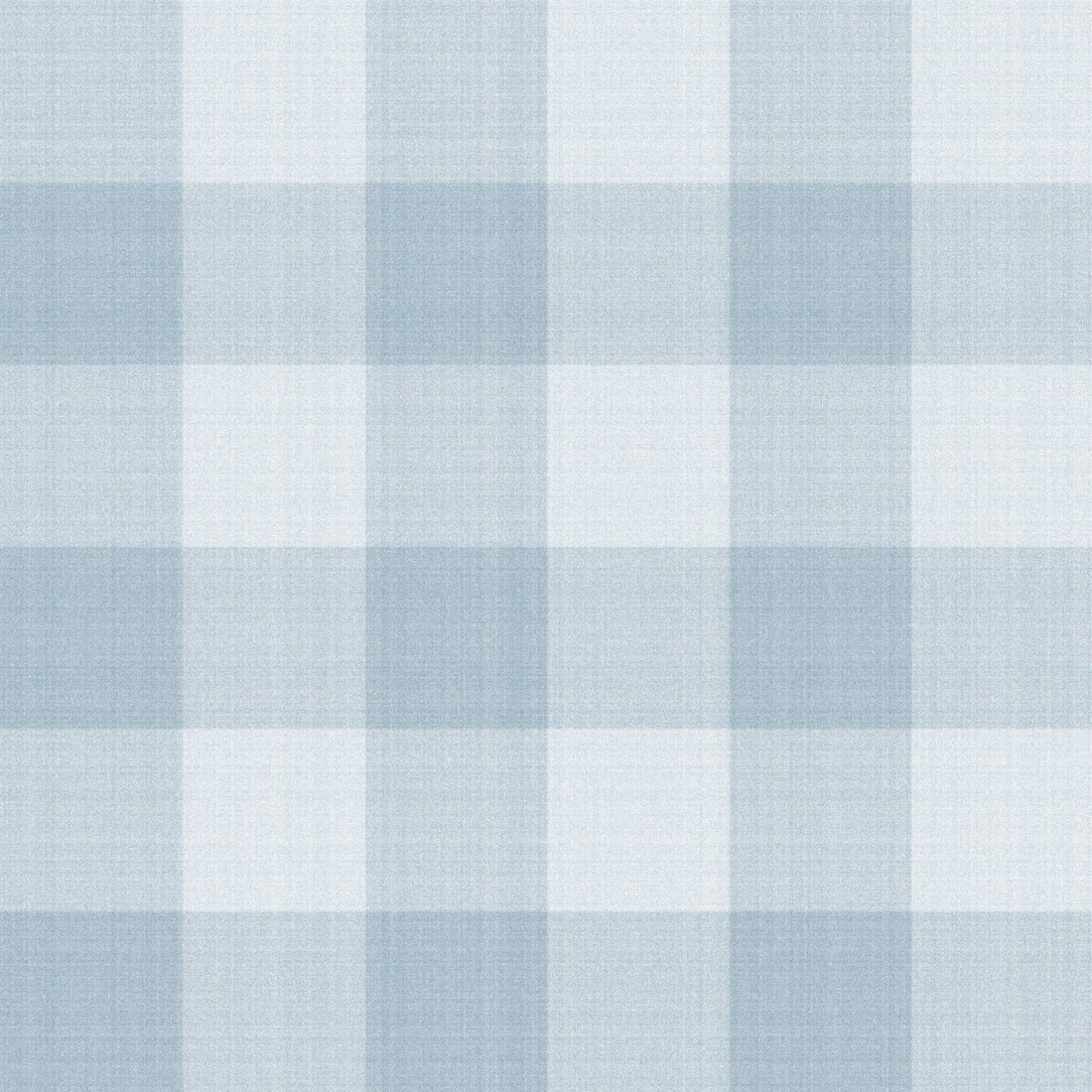 Linen Checks Wallpaper - Blue - Summer Gray - Premier Wallcovering