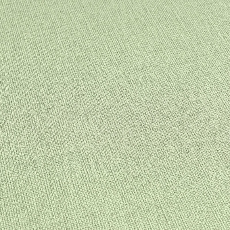 Linen Effect Texture Wallpaper - Light Green - Michalsky Living - 39988-6 - Premier Wallcovering