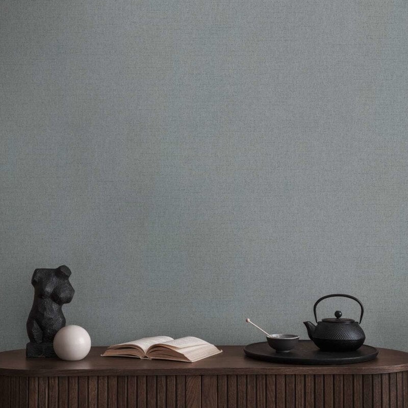 Linen Effect Texture Wallpaper - Grey/Beige - Michalsky Living - 39988-7 - Premier Wallcovering