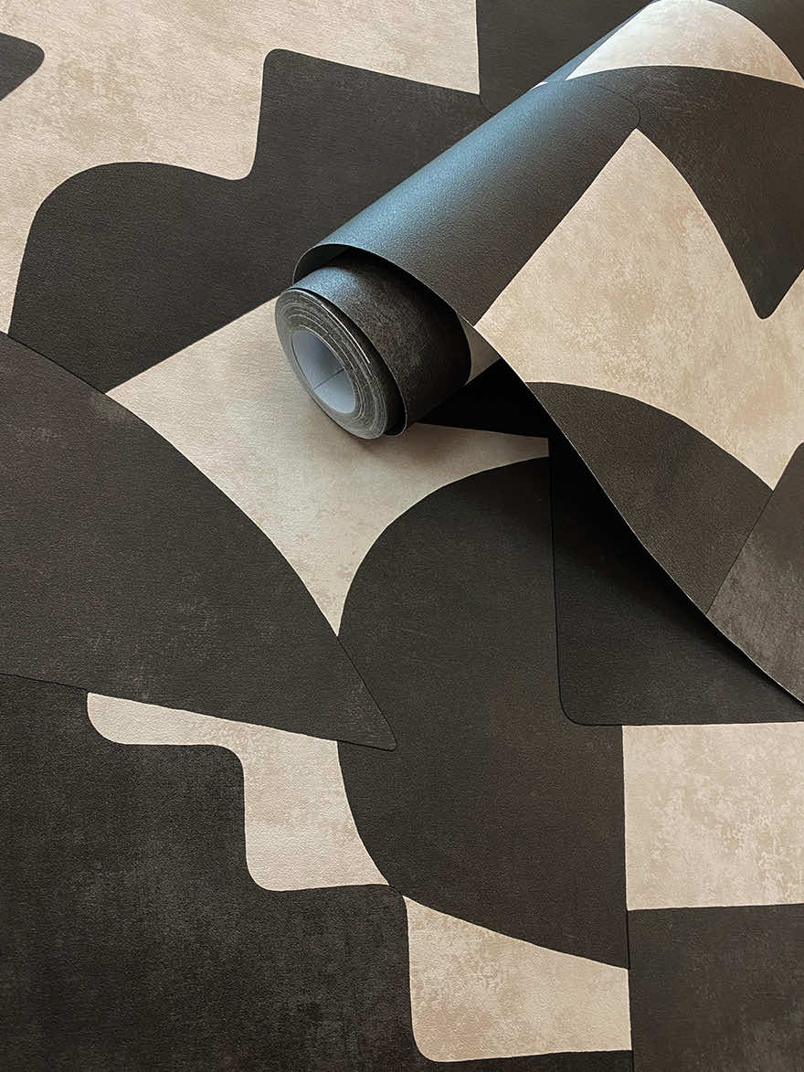 Linnet Wallpaper - Cream / Charcoal - Holden Décor - 91711 - Premier Wallcovering