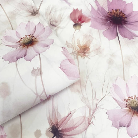 Lissa Flower Metallic Wallpaper - Pink - Muriva - 215501 - Premier Wallcovering