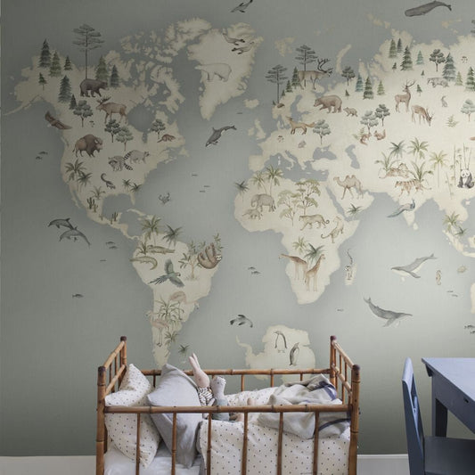 Little Explorer Wall Mural - Multi - Boråstapeter - 6946 - Premier Wallcovering