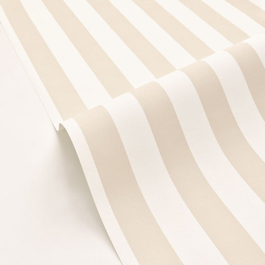 Little Lines Wallpaper - Taupe - Caselio - 104032000 - Premier Wallcovering